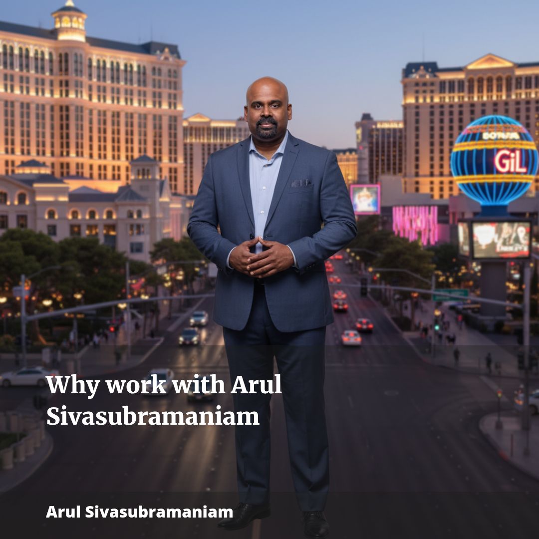 Why work with Arul Sivasubramaniam