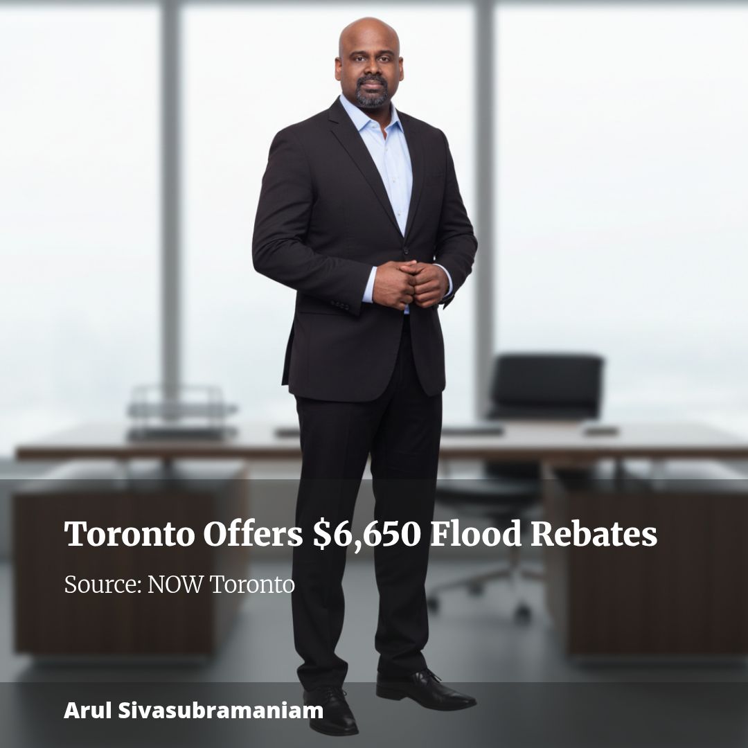 Toronto homeowners can claim up to $6,650 in flood protection rebates amid rising insurance claims